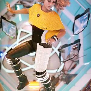 dForce Communications Officer for Genesis 8 Females dForce Communications Officer for Genesis 8 Females