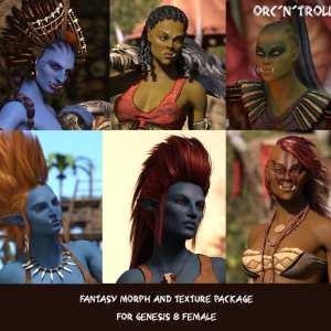 Orc and troll for G8F Orc and troll for G8F