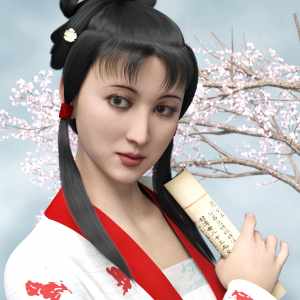 MK Lin Bun Hair for Genesis 8 and 8.1 Females MK Lin Bun Hair for Genesis 8 and 8.1 Females