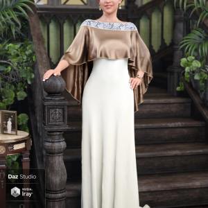 dForce Catherine Outfit for Genesis 8 Female(s) dForce Catherine Outfit for Genesis 8 Female(s)