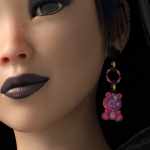 Anarchy Ghouls Earrings for Genesis 8 Females Anarchy Ghouls Earrings for Genesis 8 Females