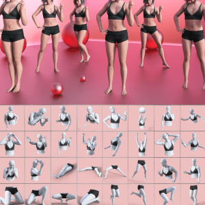 Easier Pose Creation Premium Bundle for Genesis 9 Easier Pose Creation Premium Bundle for Genesis 9