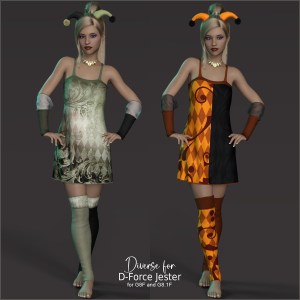 Diverse for D-Force Jester for G8F & G8.1F Diverse for D-Force Jester for G8F & G8.1F