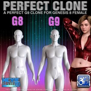 Perfect G9 Clone for Genesis 8 Female Perfect G9 Clone for Genesis 8 Female