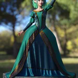 dForce Gown of Fantasy 1 for Genesis 8 Female(s) dForce Gown of Fantasy 1 for Genesis 8 Female(s)