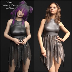 D-Force Costume Dress for G8F and G8.1F D-Force Costume Dress for G8F and G8.1F