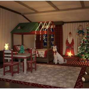 Christmas Kids Bedroom Christmas Kids Bedroom