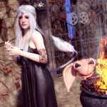 Unicorn Jewelry for Genesis 8 Female Unicorn Jewelry for Genesis 8 Female