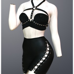 X-Fashion Aesthetic Leather Set for Genesis 9 X-Fashion Aesthetic Leather Set for Genesis 9