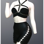 X-Fashion Aesthetic Leather Set for Genesis 9 X-Fashion Aesthetic Leather Set for Genesis 9