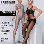 Lali’s Bodystocking 02 for Genesis 8.1 Females Lali’s Bodystocking 02 for Genesis 8.1 Females