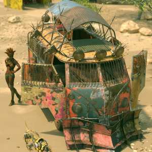Retro Camper Van Apocalypse Add-On Retro Camper Van Apocalypse Add-On