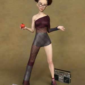 dForce Retro Catsuit for Genesis 8 Female(s) dForce Retro Catsuit for Genesis 8 Female(s)