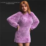 D-Force SweaterDress for Genesis 9 Females D-Force SweaterDress for Genesis 9 Females