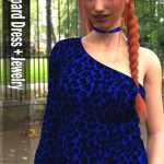 LeopardDress Outfit for Genesis 8 Female LeopardDress Outfit for Genesis 8 Female