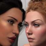 Twizted Face MakeUp MR for Genesis 9 Twizted Face MakeUp MR for Genesis 9