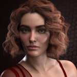 dForce Fantastic Twirls Hair for Genesis 3, 8, and 8.1 Females dForce Fantastic Twirls Hair for Genesis 3, 8, and 8.1 Females