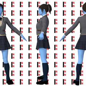 School Uniform B For Genesis 8 Female School Uniform B For Genesis 8 Female