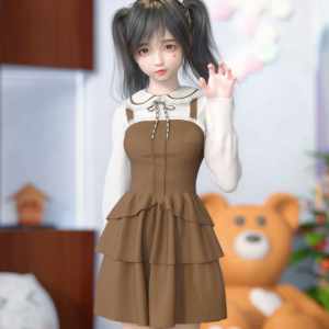 dForce SU Cute Dress for Genesis 8, 8.1, and 9 dForce SU Cute Dress for Genesis 8, 8.1, and 9