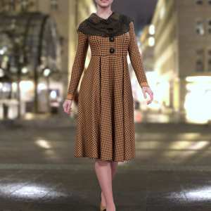 dForce Chilly Day Coat-Dress Outfit for Genesis 8 Female(s) dForce Chilly Day Coat-Dress Outfit for Genesis 8 Female(s)