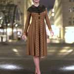 dForce Chilly Day Coat-Dress Outfit for Genesis 8 Female(s) dForce Chilly Day Coat-Dress Outfit for Genesis 8 Female(s)