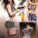Z Multiform Shotgun Prop and Pose Mega Set Z Multiform Shotgun Prop and Pose Mega Set