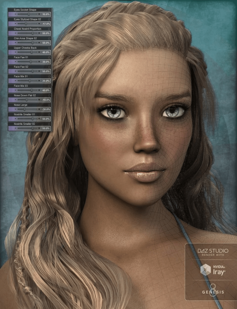 Genesis 8 Female Head Morph Resource Kit 3 Genesis 8 Female Head Morph Resource Kit 3