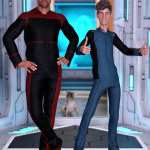 dForce Bridge Officer Outfit Textures dForce Bridge Officer Outfit Textures