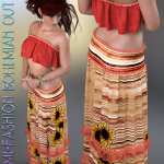 Romi Fashion for dForce Bohemian Outfit G8-8.1 Romi Fashion for dForce Bohemian Outfit G8-8.1