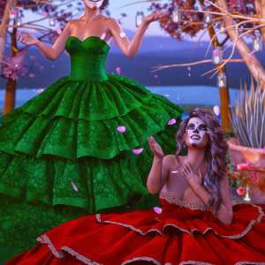 dForce Fiesta Dress Textures dForce Fiesta Dress Textures