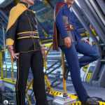 dForce Fleet Commander Outfit Textures dForce Fleet Commander Outfit Textures