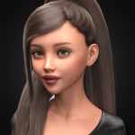 Chanelle Sweet Hair for Genesis 9 Chanelle Sweet Hair for Genesis 9