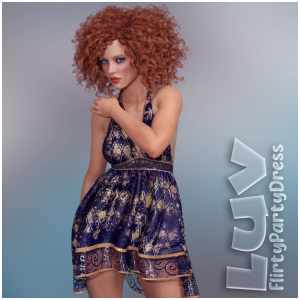 Luv SV Flirty Party Dress G8F Luv SV Flirty Party Dress G8F