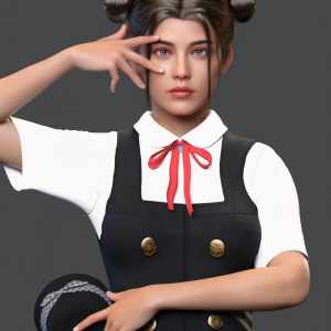 Rong Hair for Genesis 9 Rong Hair for Genesis 9