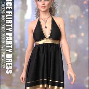 dForce Flirty Party Dress G8G8.1F dForce Flirty Party Dress G8G8.1F