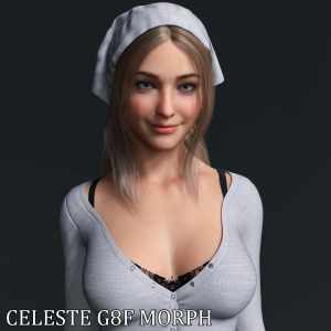 Celeste Character Morph for Genesis 8 Female Celeste Character Morph for Genesis 8 Female