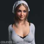 Celeste Character Morph for Genesis 8 Female Celeste Character Morph for Genesis 8 Female