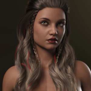 Heroic Curly Style Hair for Genesis 8 Female Heroic Curly Style Hair for Genesis 8 Female