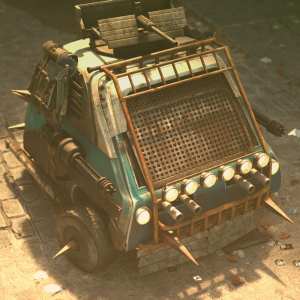 Post Apocalyptic 3-Wheeler Post Apocalyptic 3-Wheeler