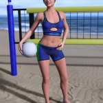 IM Volleyball Poses for Genesis 8 Female IM Volleyball Poses for Genesis 8 Female