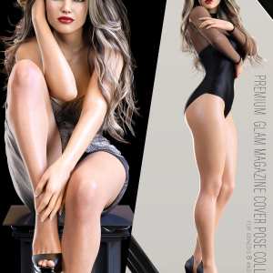 Z Glam Magazine Cover Pose Collection for Genesis 8 and 8.1 Female Z Glam Magazine Cover Pose Collection for Genesis 8 and 8.1 Female