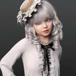 Kon Character, Hair, and Outfit Bundle for Genesis 9 Kon Character, Hair, and Outfit Bundle for Genesis 9