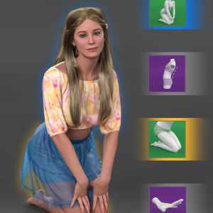 NG Build Your Own Kneeling Poses for Genesis 9 NG Build Your Own Kneeling Poses for Genesis 9