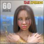 Tease – Expressions for Genesis 3 and Genesis 8 Tease – Expressions for Genesis 3 and Genesis 8