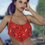 dforce – Basics – Summer Halter – Genesis 8 dforce – Basics – Summer Halter – Genesis 8