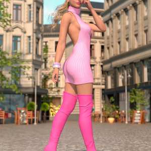 Simply Sexy dForce Outfit for Genesis 9 Base Feminine Simply Sexy dForce Outfit for Genesis 9 Base Feminine