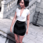 dForce Leather Skirt Outfit for Genesis 9 dForce Leather Skirt Outfit for Genesis 9