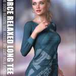 dForce Relaxed Long Tee G8G8.1F dForce Relaxed Long Tee G8G8.1F