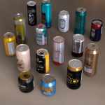 BW Canned Drinks Set BW Canned Drinks Set