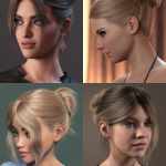 MEGA Updo 2 Hair for Genesis 8 and 8.1 Females MEGA Updo 2 Hair for Genesis 8 and 8.1 Females